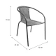 Image 6 for Садове крісло Chomik Bistro Plus сірий
