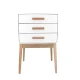 Image 3 for Тумба прикроватная Chomik AVESTA на три ящика в скандинавском стиле