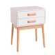 Image 2 for Тумба прикроватная Chomik AVESTA на два ящика в скандинавском стиле