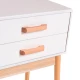 Image 6 for Тумба прикроватная Chomik AVESTA на два ящика в скандинавском стиле