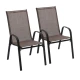 Image 1 for Комплект садовых стульев Chomik GARDEN LINE CORTINA коричневый