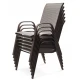 Image 5 for Комплект садовых стульев Chomik GARDEN LINE CORTINA коричневый