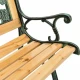 Image 9 for Скамейка для сада Chomik GARDEN LINE PAOLA с декоративной спинкой