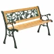 Image 1 for Скамейка для сада Chomik GARDEN LINE PAOLA с декоративной спинкой