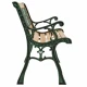 Image 3 for Скамейка для сада Chomik GARDEN LINE PAOLA с декоративной спинкой