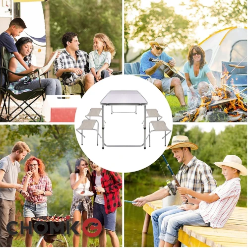 Комплект с 4 стульями: