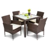 Садові меблі Di Volio VERONA 4+1 коричнева