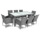 Image 3 for Садові меблі Di Volio VERONA 8+1 сіра