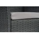 Image 5 for Садові меблі Di Volio Siena Темно-сірі