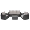 Комплект садових меблів Di Volio Prato Сірий