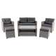 Image 5 for Набір садових меблів Di Volio Firenze сірий/графітовий