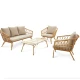 Image 5 for Комплект садових меблів Di Volio Teramo бежево-кремовий