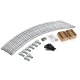 Image 2 for Батут Hop-Sport 12ft (366см) черно-зеленый с внутренней сеткой