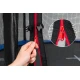 Image 11 for Батут Hop-Sport 12ft (366см) черно-зеленый с внутренней сеткой