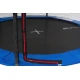 Image 6 for Батут Hop-Sport 14ft (427см) чорно-синій з внутрішньою сіткою