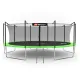 Image 3 for Батут Hop-Sport 14ft (427см) зеленый с внутренней сеткой