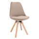 Image 2 for Стул Saida Jumi в скандинавском стиле с деревянными ножками бежевый