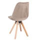 Image 6 for Стул Saida Jumi в скандинавском стиле с деревянными ножками бежевый