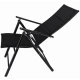 Image 4 for Пляжне крісло Jumi Tillvex з регульованою спинкою чорний