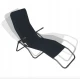 Image 2 for Крісло-шезлонг Jumi розкладний чорний