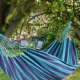 Image 8 for Гамак гавайский Jumi Garden тканевый с чехлом синий с зеленым