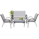 Image 4 for Комплект садових меблів Jumi FIESTA сірий