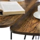 Image 2 for Комплект журнальных столиков Leobert Oskar в стиле Loft