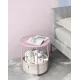 Image 3 for Журнальный столик Leobert Sharp с корзиной розовый