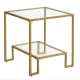 Image 1 for Журнальный столик Leobert Santorini в стиле Loft золотистый