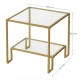 Image 4 for Журнальный столик Leobert Santorini в стиле Loft золотистый