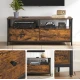 Image 8 for Тумба под телевизор Leobert Kamila в стиле Loft с 2 ящиками
