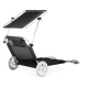 Image 2 for Шезлонг лежак Outtec Sun с козырьком черный