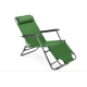 Шезлонг лежак Outtec раскладной зеленый