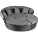 Image 4 for Садові меблі Outtec Round Lounge Chairs чорно-графітові