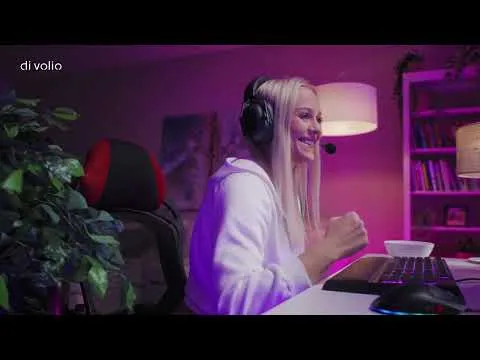 youtube video 1 Компьютерный стол с регулируемой высотой Di Volio Amone черный