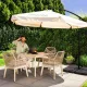 Image 12 for Комплект садових меблів Di Volio Tarato бежевий