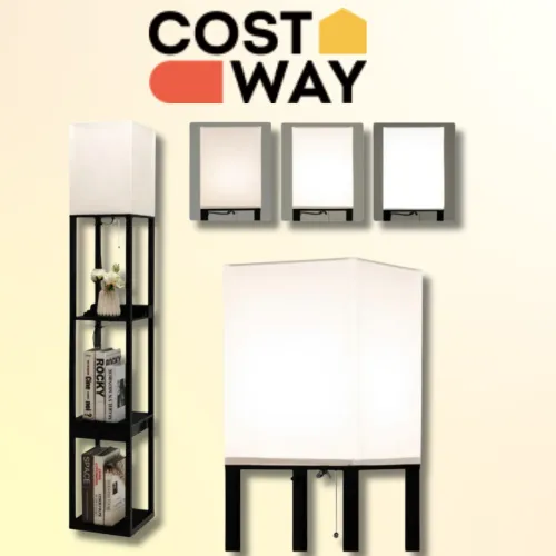 Льняный абажур