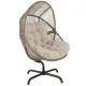 Image 2 for Крісло-кокон садове Di Volio Leno обертове коричневий