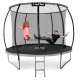Image 6 for Батут Outtec Premium 10ft (312см) чорно-сірий з внутрішньою сіткою