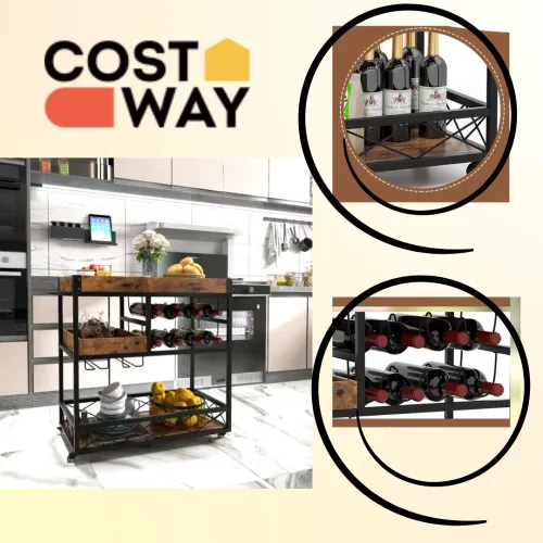 Практичні полиці для вина