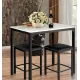 Комплект меблів Costway Venni барний стіл з табуретом 2 шт