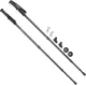 Image 12 for Трекінгові палиці Outtec Alu телескопічні 65-135см для скандинавської ходьби сріблястий