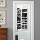 Image 8 for Дзеркало шафа підвісна Costway Pure Beauty для біжутерії білий
