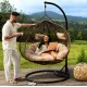 Image 2 for Подвесное кресло-кокон Di Volio Foggio двухместное коричневый