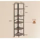 Image 3 for Этажерка Costway Signal угловая с металлическим каркасом в стиле Loft