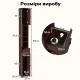 Image 4 for Шафа-пенал у ванну Costway Slim Tower вузька з шухлядою темно коричневий
