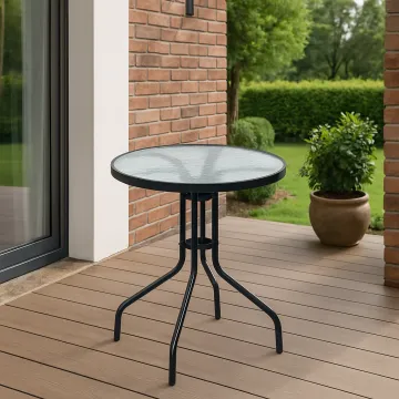 Садовий стіл Chomik Garden Line MAJORKA чорний