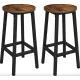 Image 2 for Барный стул Leobert Halmar 2 штуки в стиле Loft коричневый