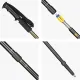 Image 8 for Трекінгові палиці Outtec Alu телескопічні 65-135см для скандинавської ходьби золотистий