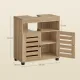 Image 4 for Тумба под умывальник Leobert Chalet с жалюзионной дверцей в стиле Loft, натуральный